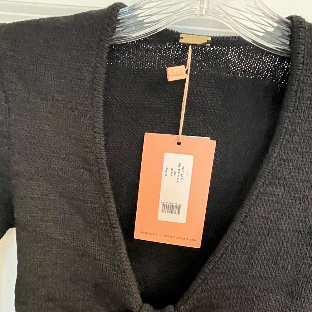 NWT Cult Gaia Jana Dress Black - Picture 3 of 9